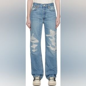 NWT- Re/Done 90s High Rise Loose Sz 27